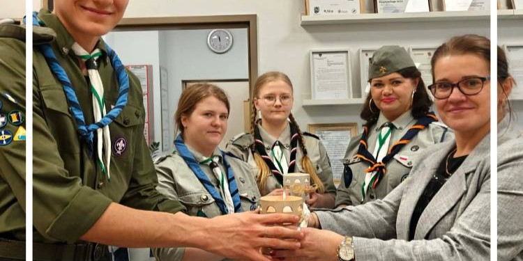 Betlejemskie Światło Pokoju w Ośrodku Korczaka